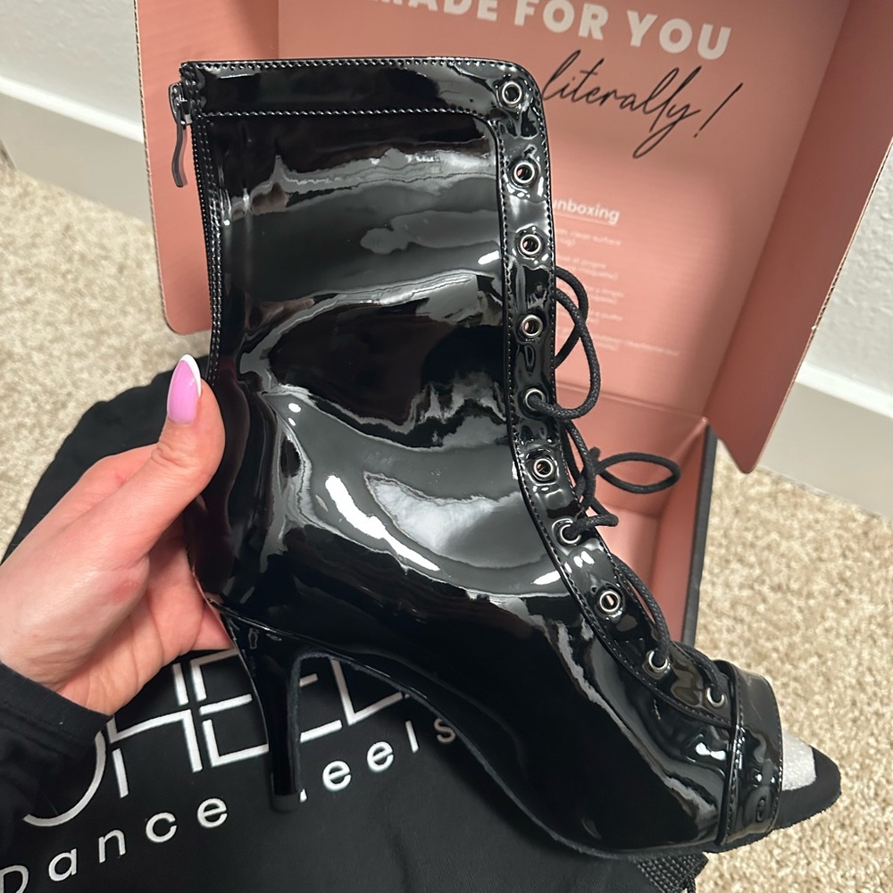 Joheela Black Heels Dance Shoes EU 41 - Brand New & Never Worn